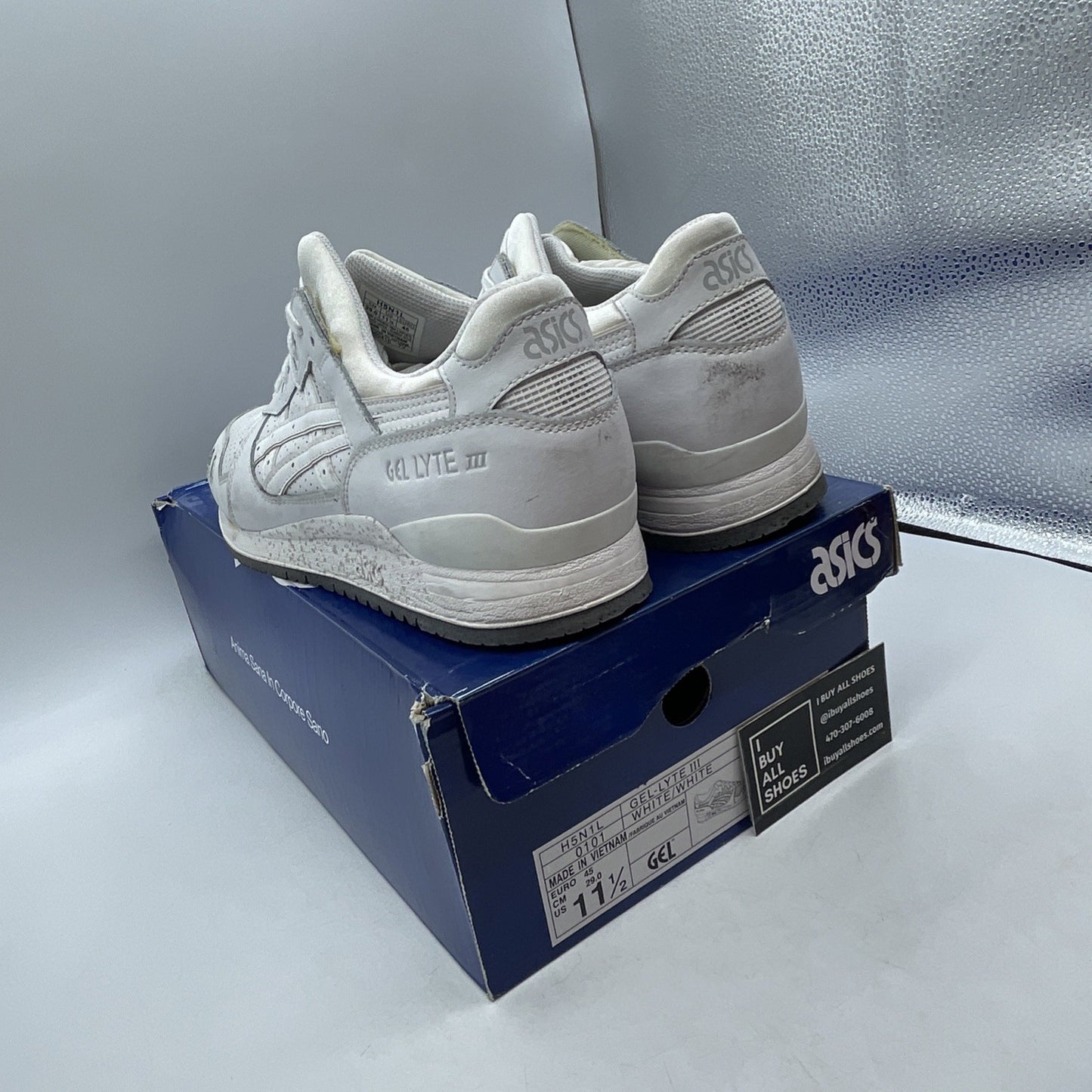 Size 11.5 - Asics Gel Lyte 3 Fresh Pack (H5N1L)