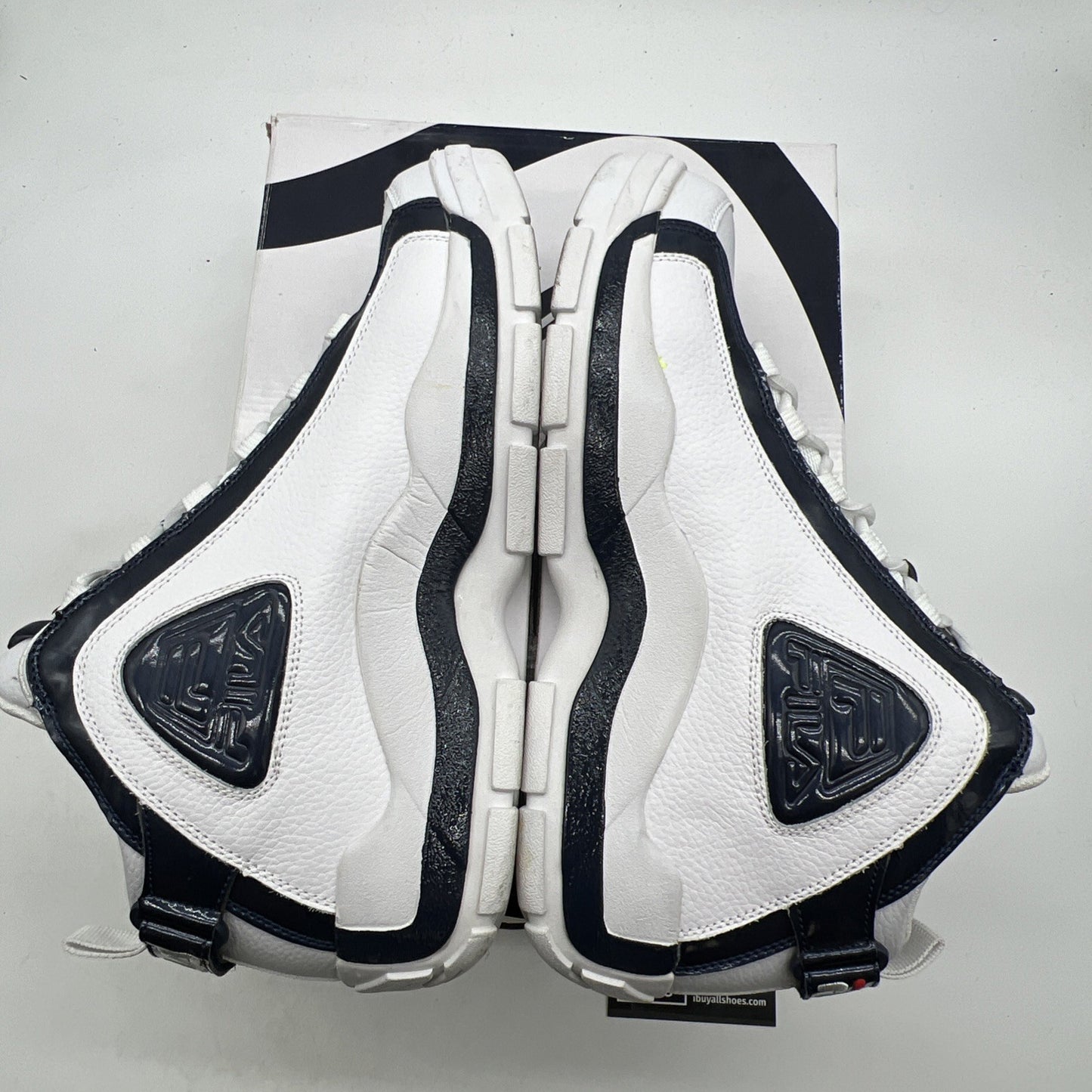 Size 13 - FILA 96' Grant Hill 2 Retro  White/Navy/Red (1VB90031-166)