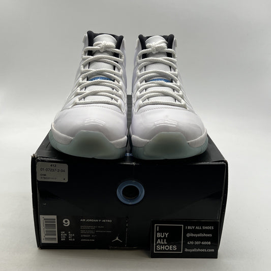 Size 9 - Air Jordan 11 Retro High Legend Blue (378037-117)