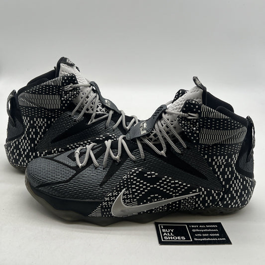 Size 13 - Nike LeBron 12 BHM - (718825-001)