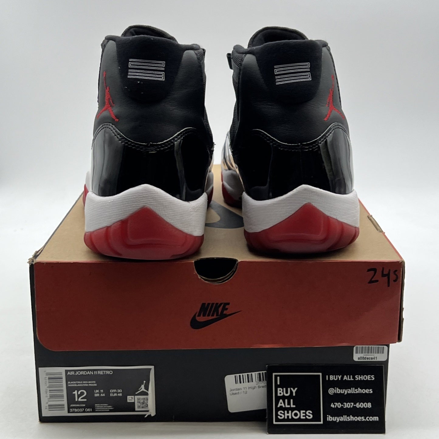 Size 12 - Air Jordan 11 Retro High Bred (378037-061)