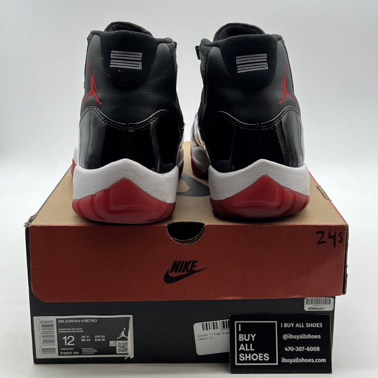 Size 12 - Air Jordan 11 Retro High Bred (378037-061)