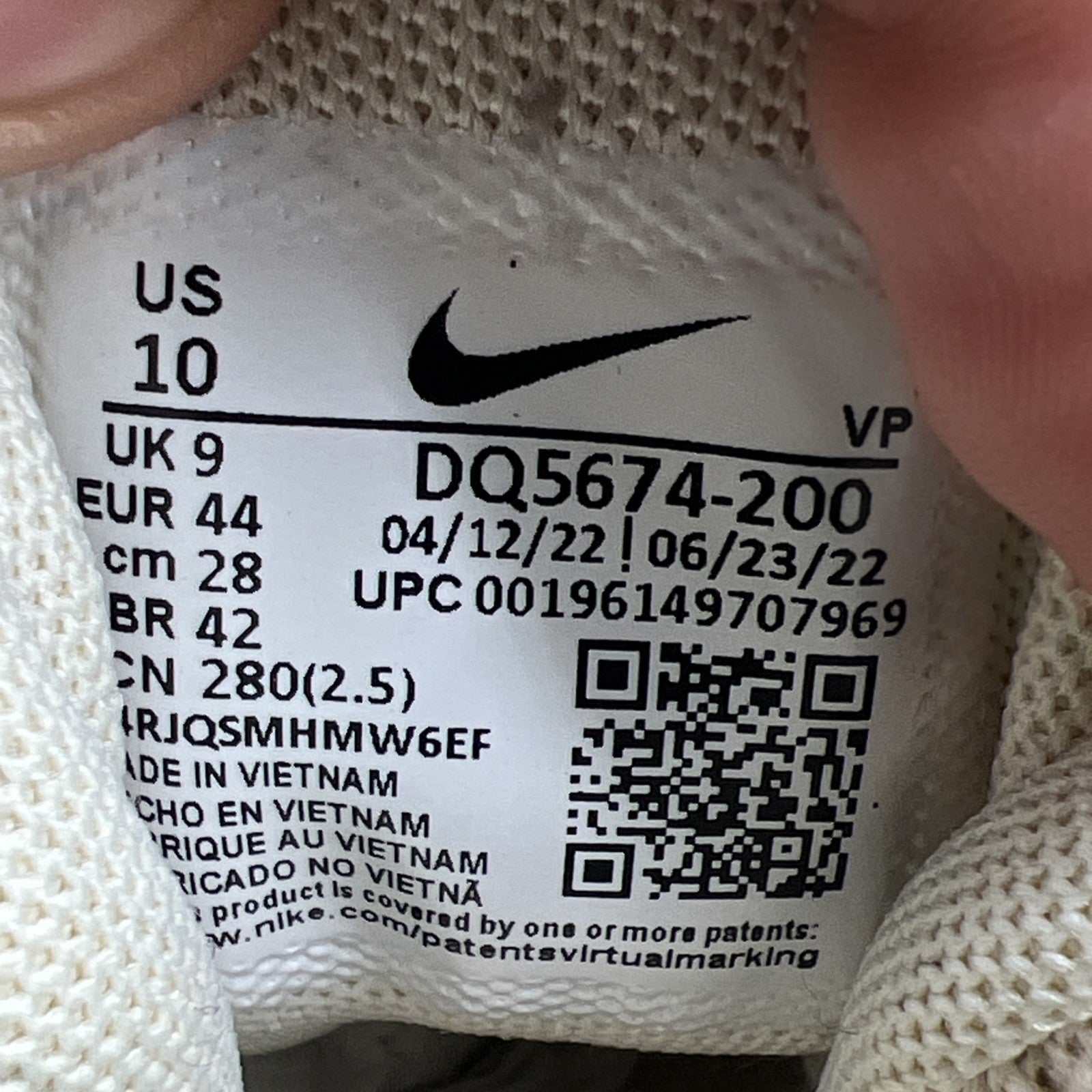 Size 10 - Nike Stussy x Air Penny 2 Fossils (DQ5674-200)