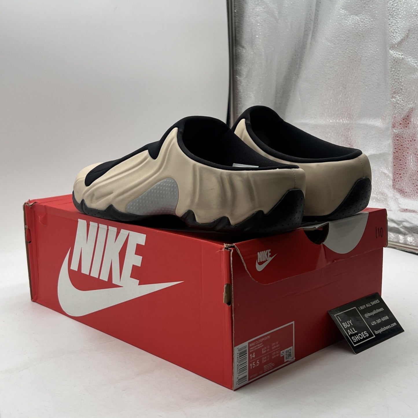 Size 14 - Nike Clogposite Sanddrift (HF6881-100)