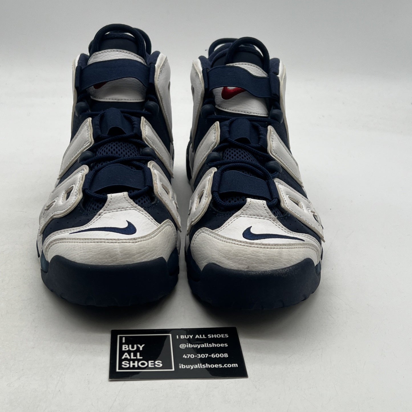 Size 11.5 - Nike Air More Uptempo 2016 Olympic (414962-104)