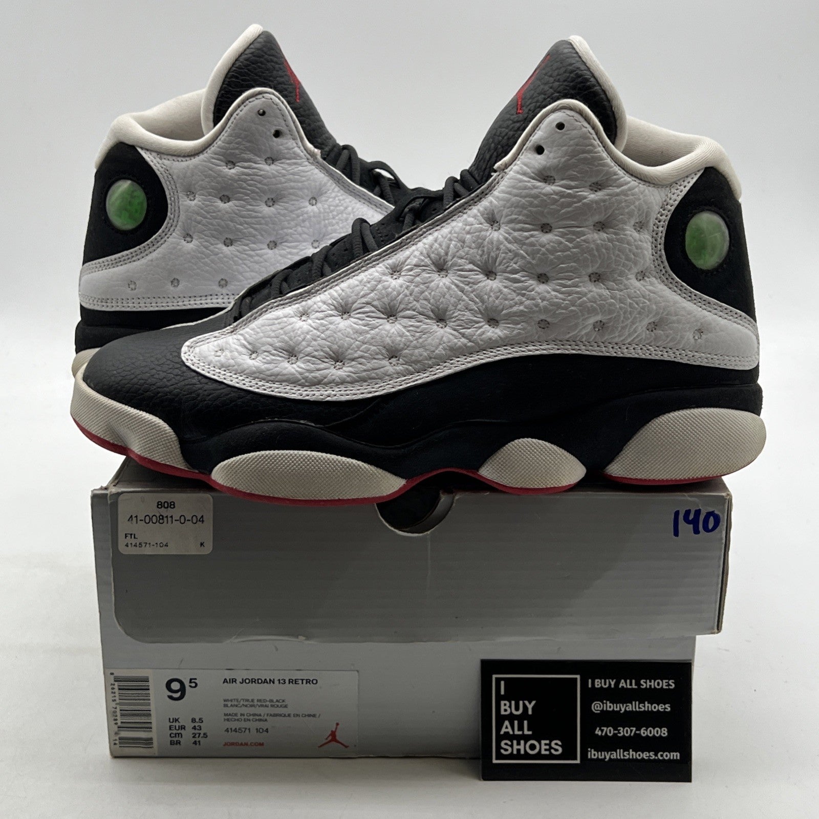 Size 9.5 - Air Jordan 13 Retro He Got Game 2018 (414571-104)