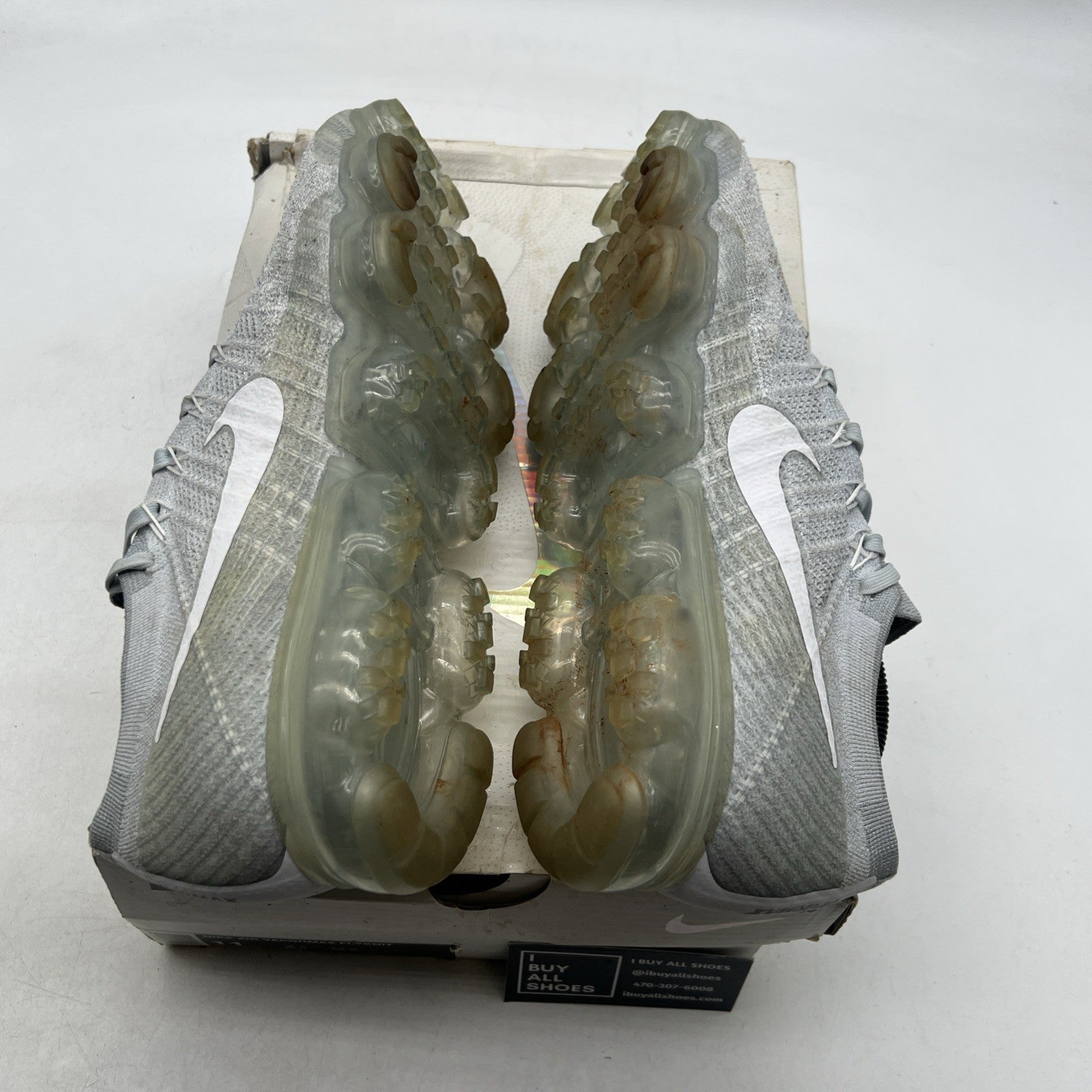 Size 11 - Nike Air VaporMax Pure Platinum (849558-004)