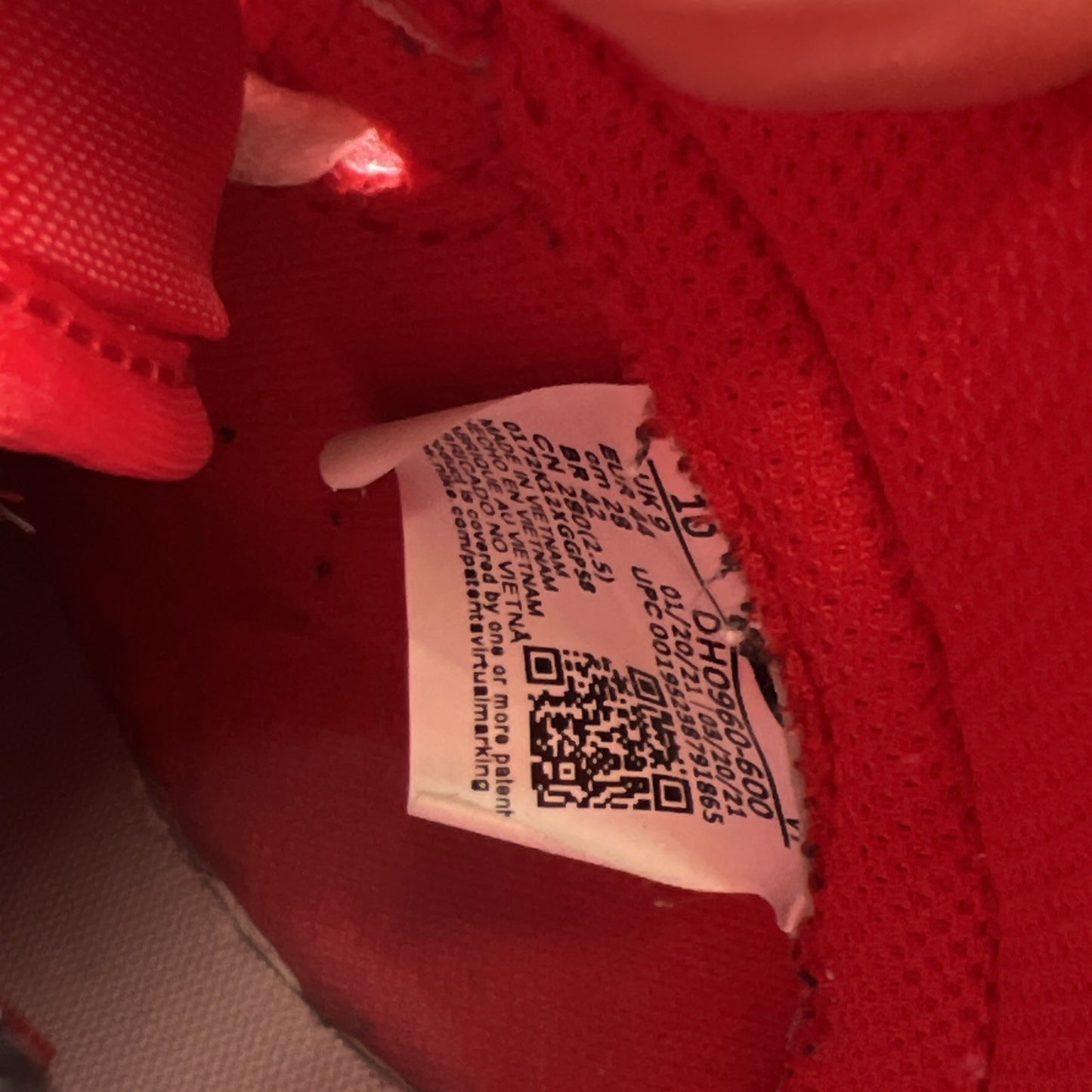 Size 10 - Nike Dunk SE High First Use Pack - University Red (DH0960-600)