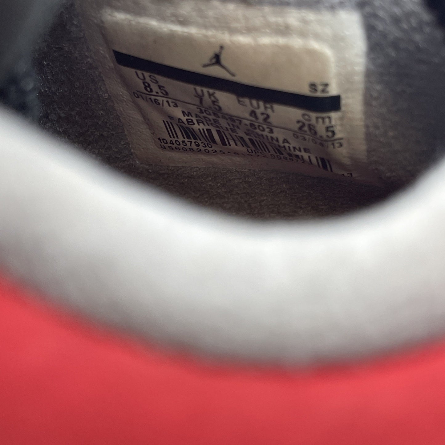 Size 8.5 - Air Jordan 4 Retro Toro Bravo 2013 (308497-603)