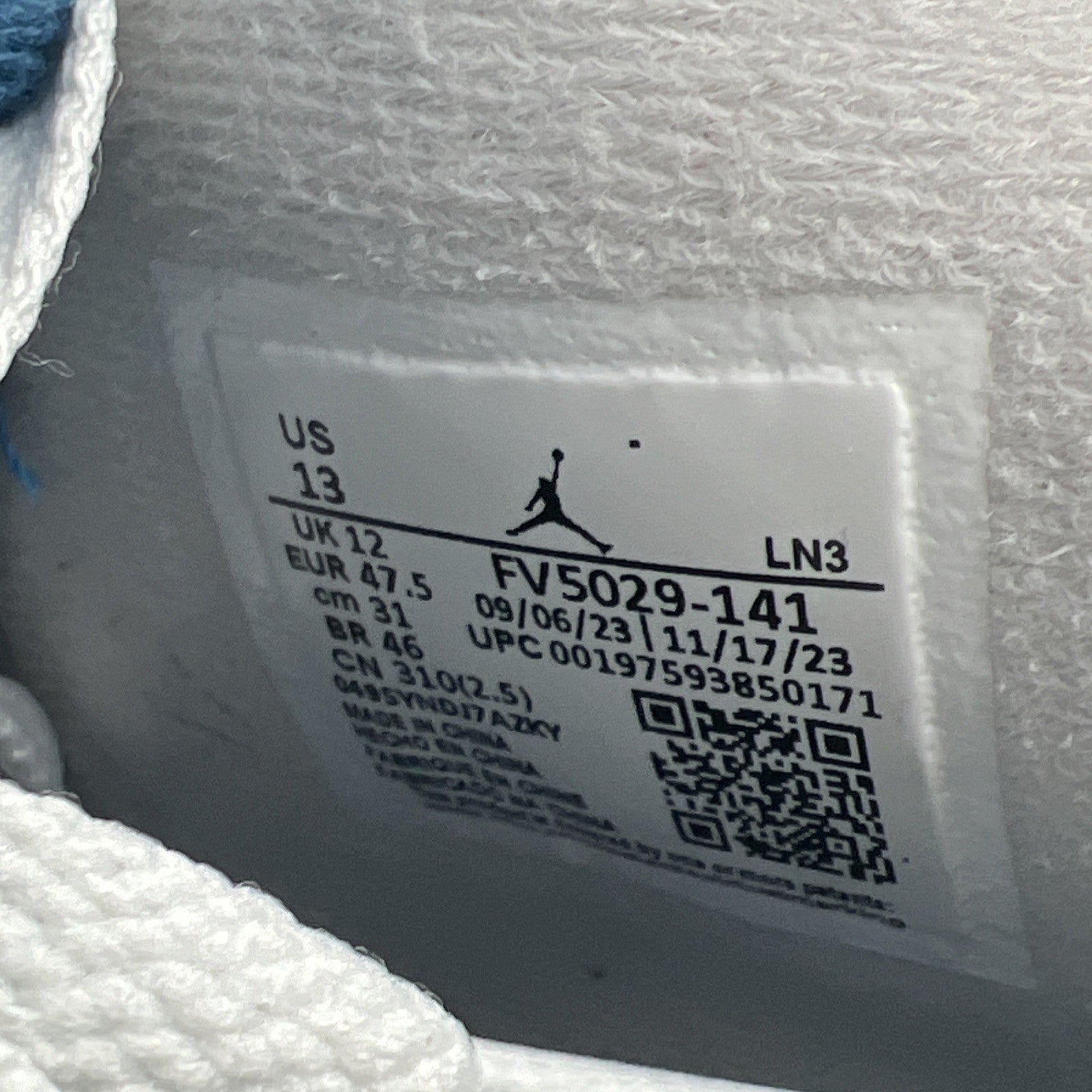 Size 13 - Air Jordan 4 Retro 2024 Military Blue (FV5029-141)