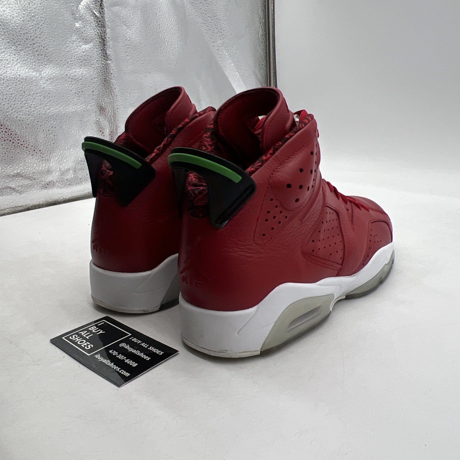 Size 9.5 - Air Jordan 6 Spizike History of Jordan (694091-625)