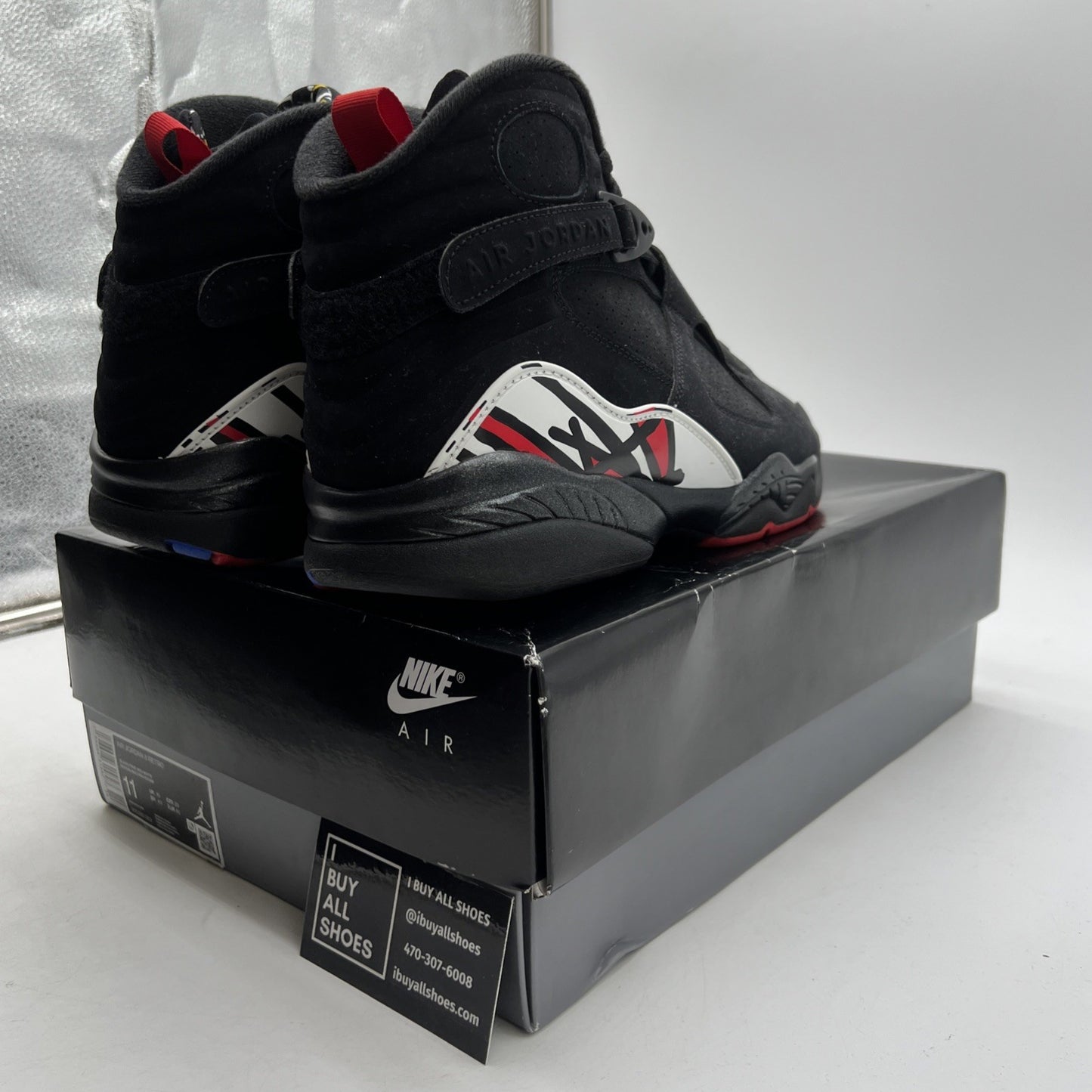 Size 11 - Air Jordan 8 Retro Mid Playoff (305381-062)