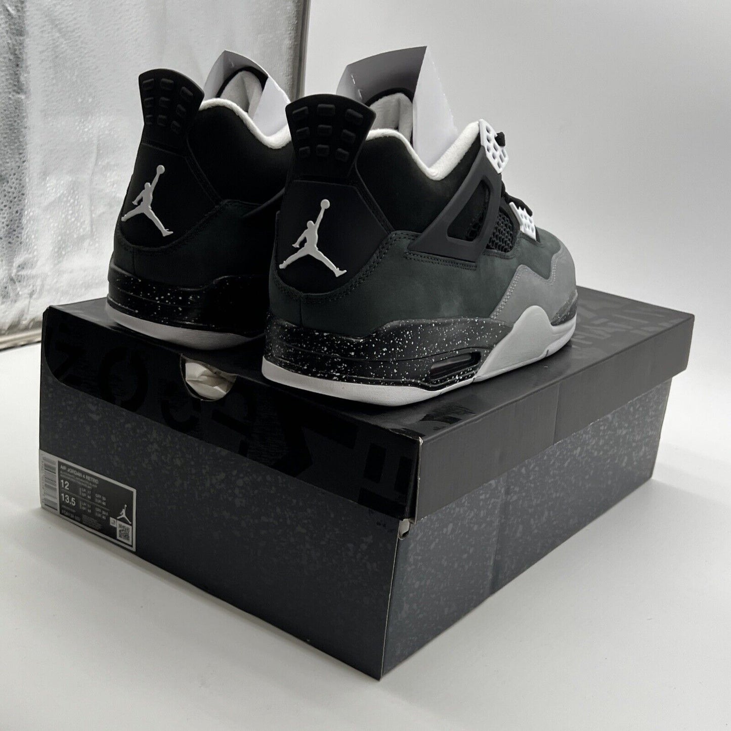 Size 12 - Air Jordan 4 Retro 2024 Fear (FQ8138-002)