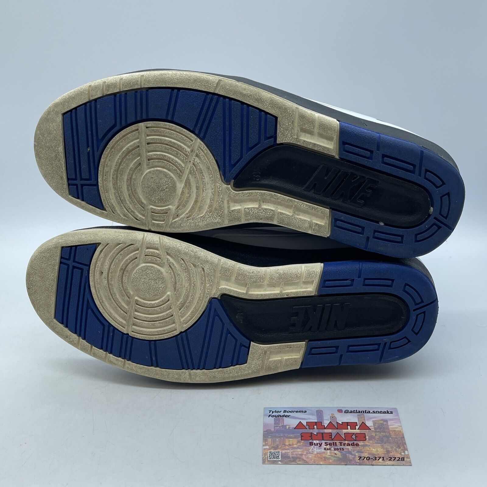 Size 10W - Air Jordan 2 Retro Low Varsity Royal Blue White Leather (DX4401-104)