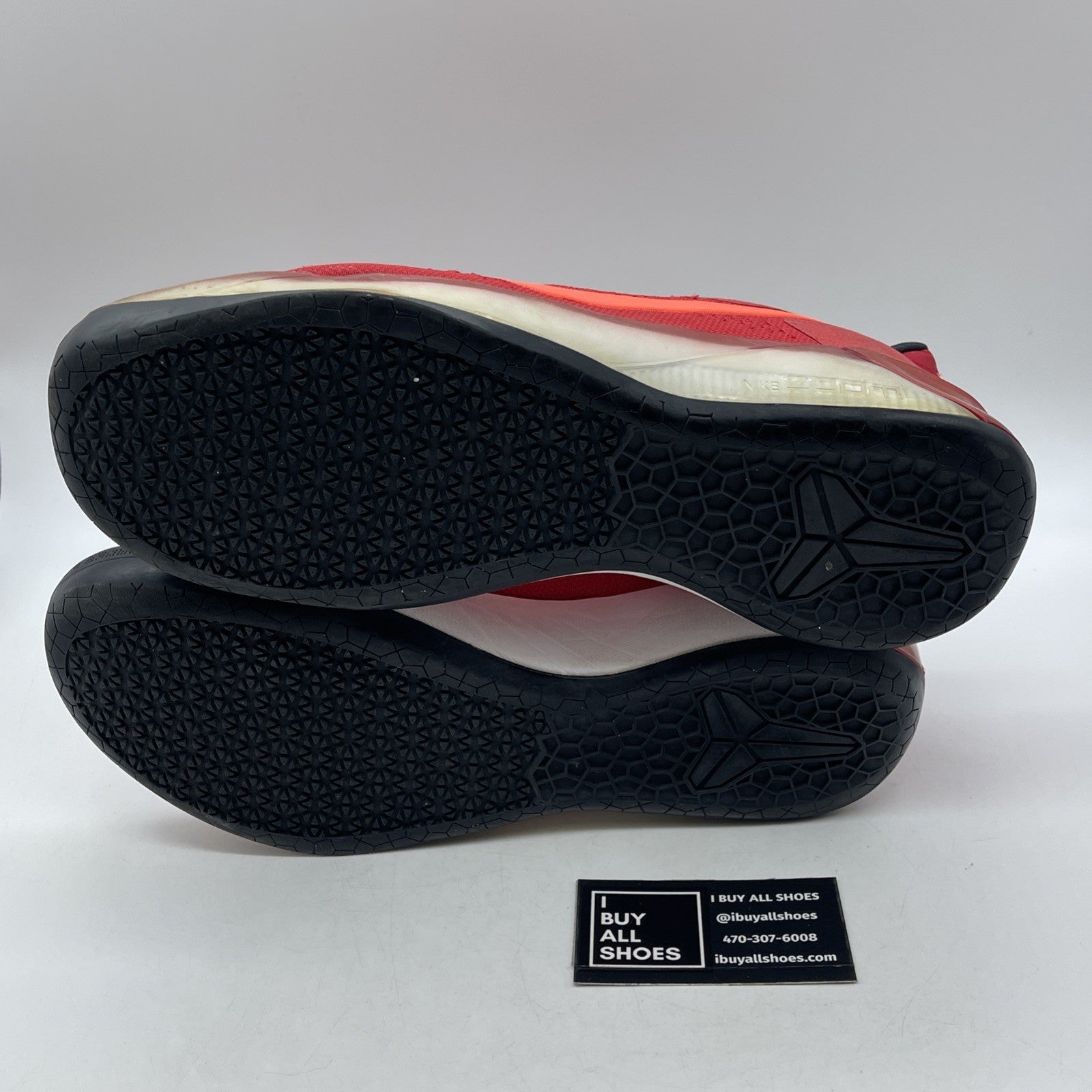 Size 12 - Nike Kobe A.D. University Red Black Suede Leather (852425-608)