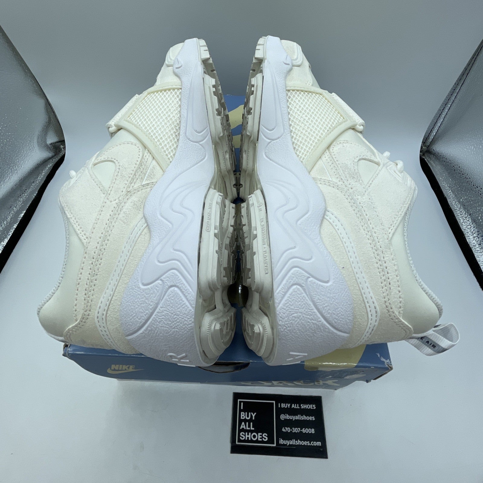 Size 9.5 - Nike Travis Scott x Zoom Field Jaxx SP Sail (HQ3061-100)