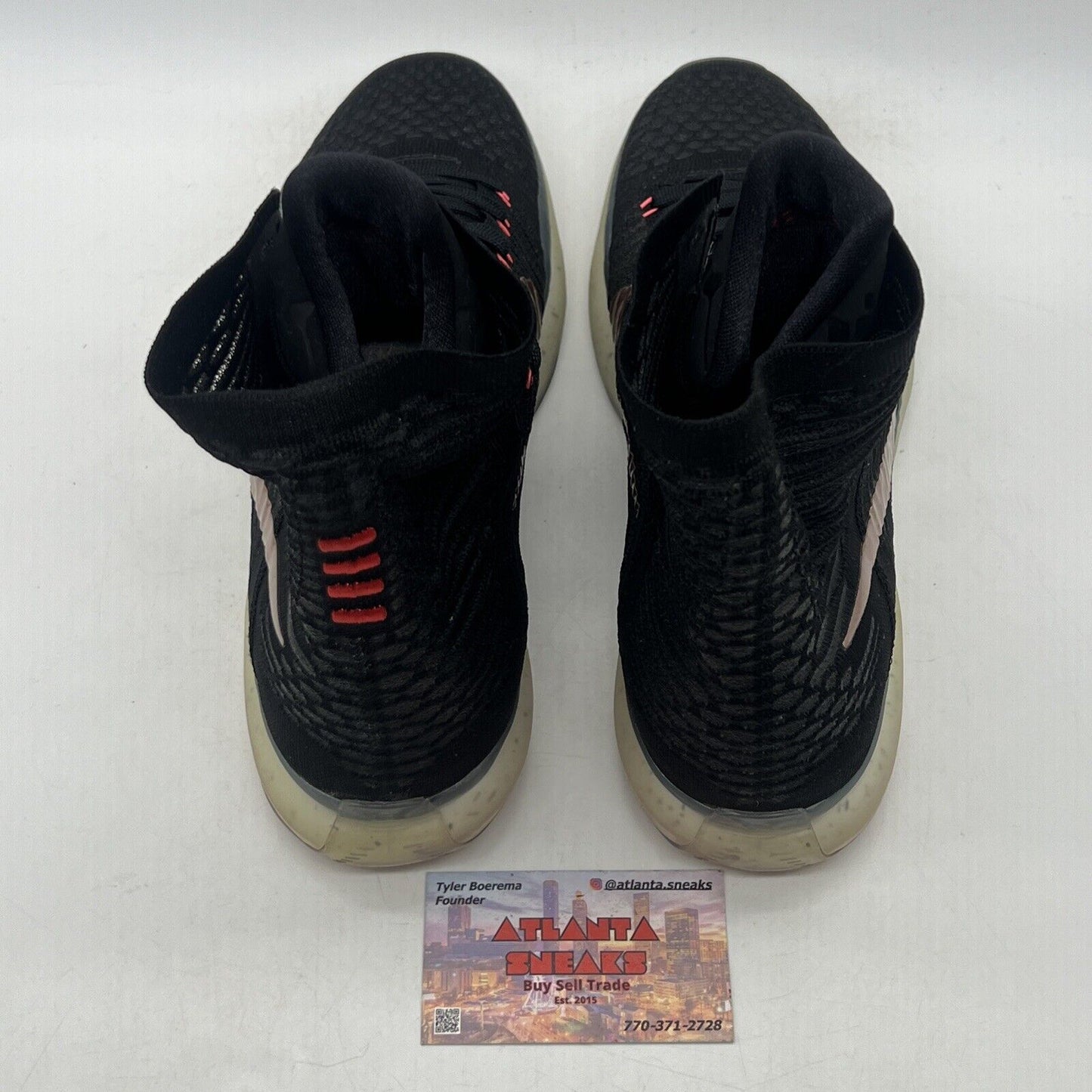 Size 10 - Nike Kobe 10 Elite Rose Gold Red Black (718763-091)