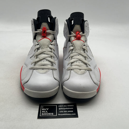 Size 11 - Air Jordan 6 Retro 2014 White Infrared (384664-123)