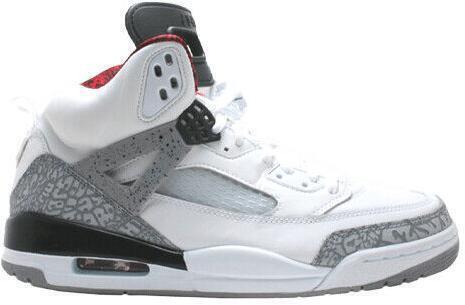 Size 10.5 - Jordan Spizike Cement Grey White Grey Suede Leather (315371-101)