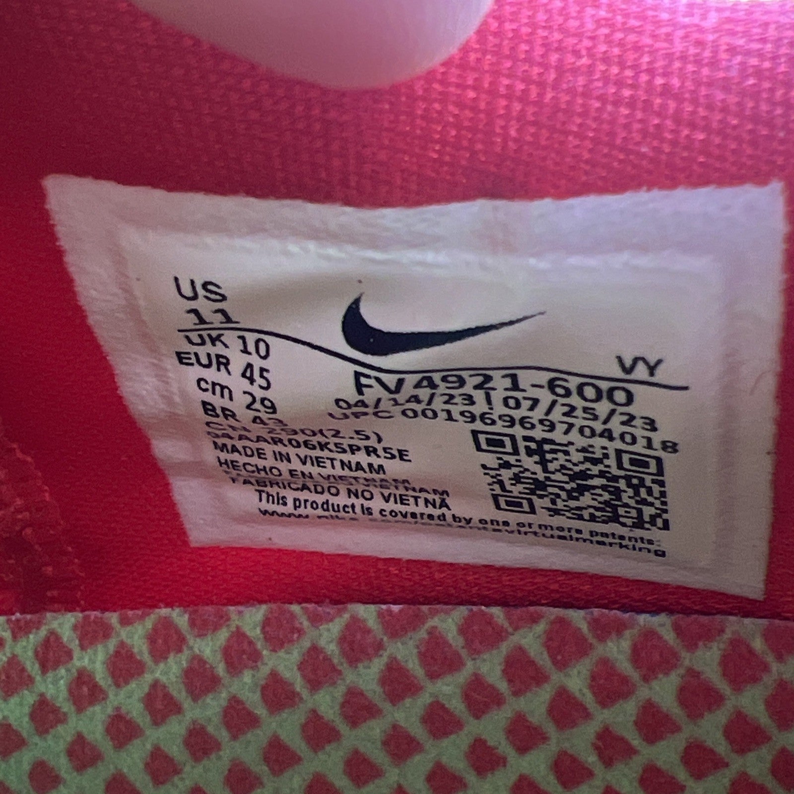 Size 11 - Nike Kobe 6 Protro Low Reverse Grinch (FV4921-600)