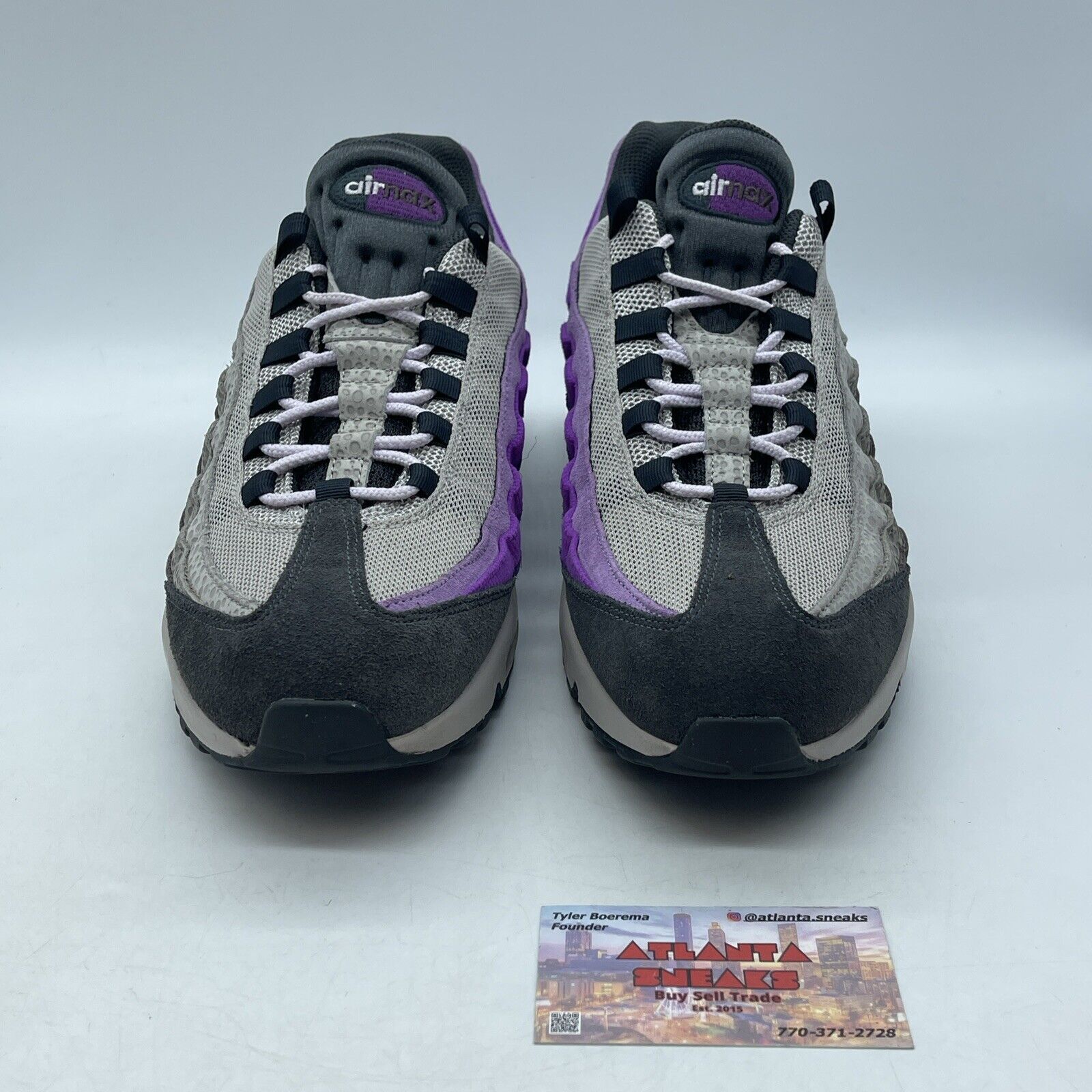 Size 13W - Nike Air Max 95 Viotech Purple Gray Black (DX2955-001)