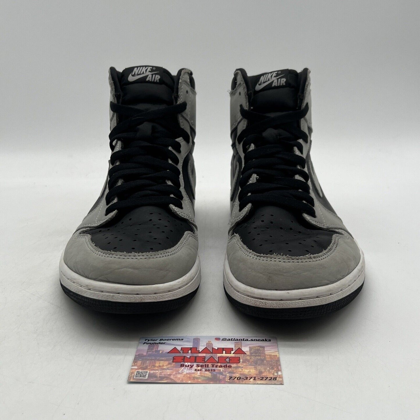 Size 12 - Jordan 1 Retro OG High Shadow 2.0 Leather Suede (575441-035)