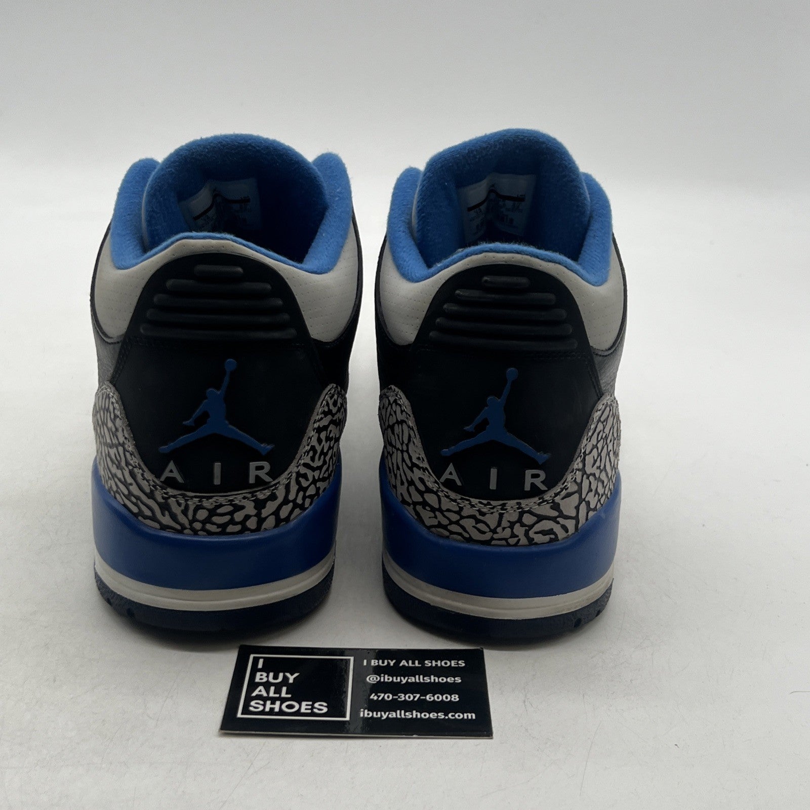 Size 14 - Air Jordan 3 Retro Sport Blue (136064-007)