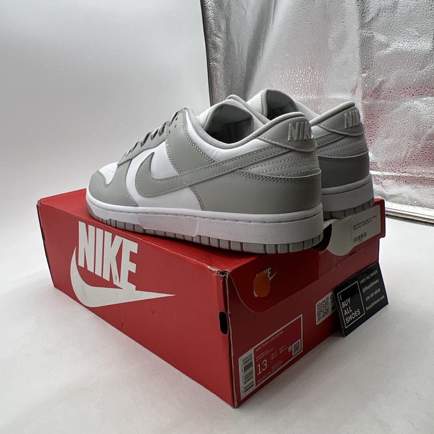 Size 13 - Nike Dunk Low Grey Fog (DD1391-103)