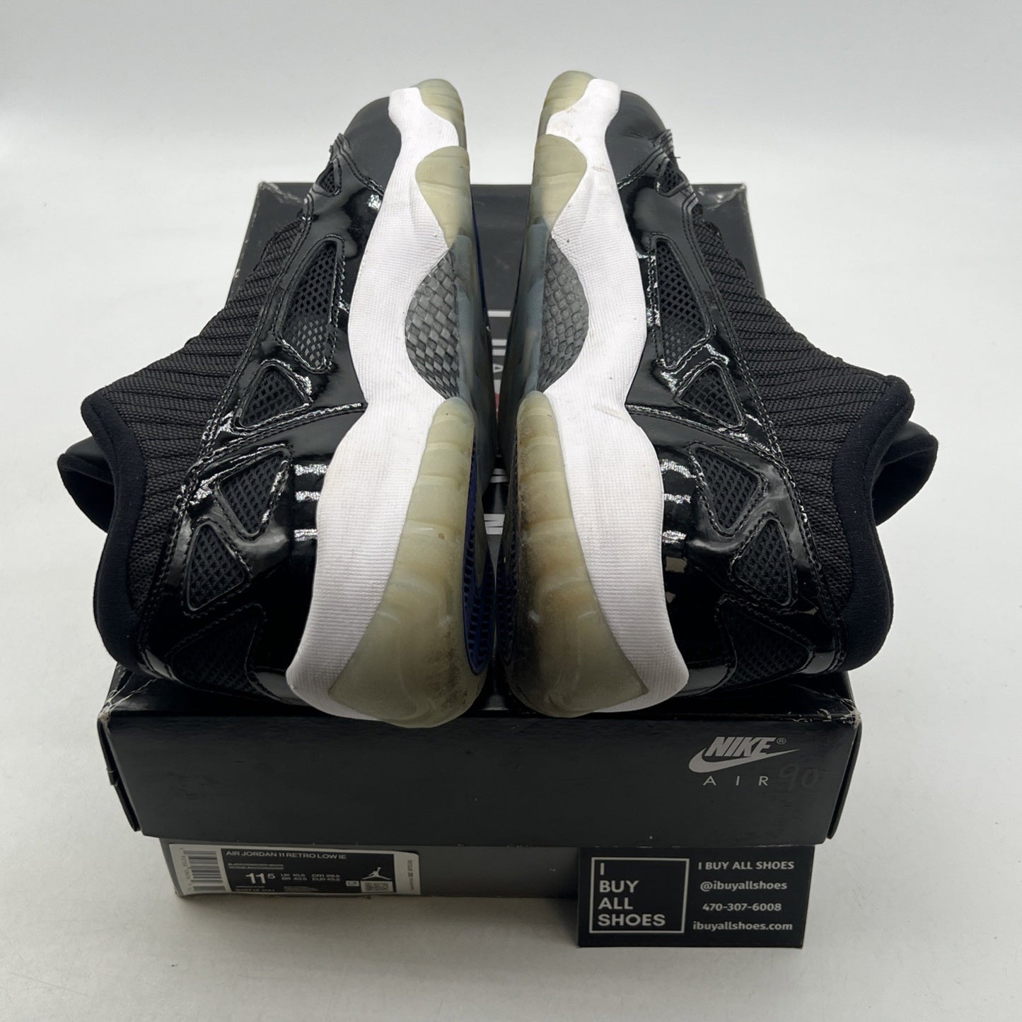 Size 11.5 - Air Jordan 11 Retro IE Low Space Jam (919712-041)