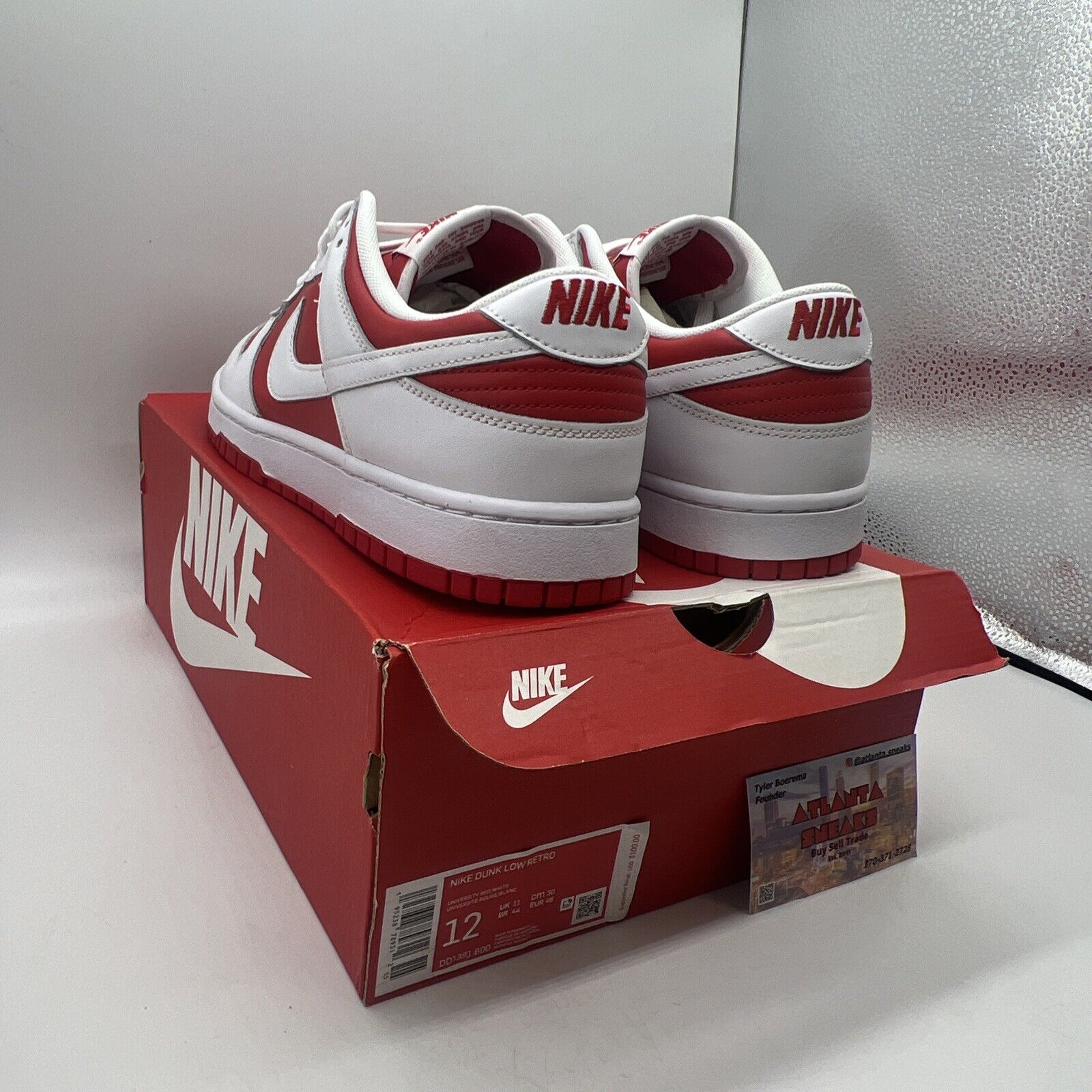 Size 12 - Nike Dunk Low Championship Red 2021 Brand New Og All