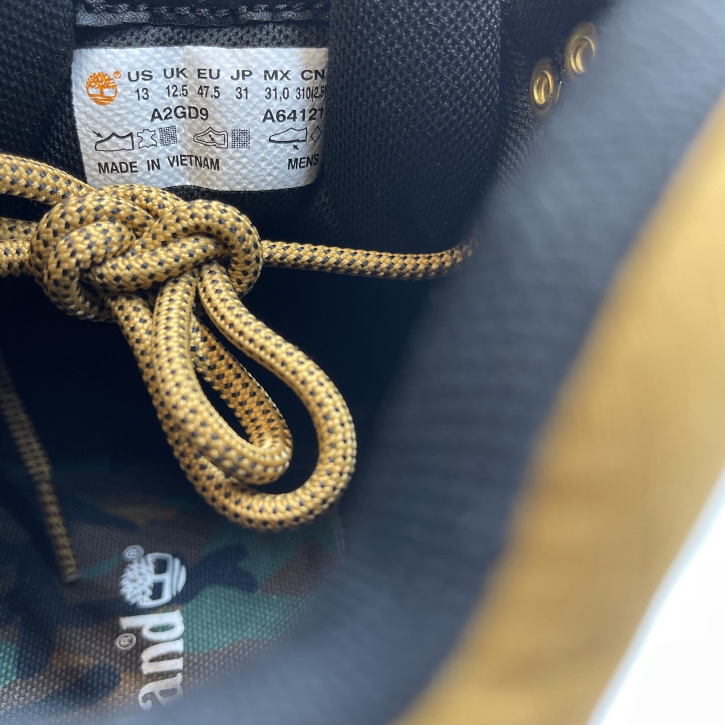 Size 13 - Timberland Men's Euro Hiker Wheat Leather Hiking Boots (A2GD9)