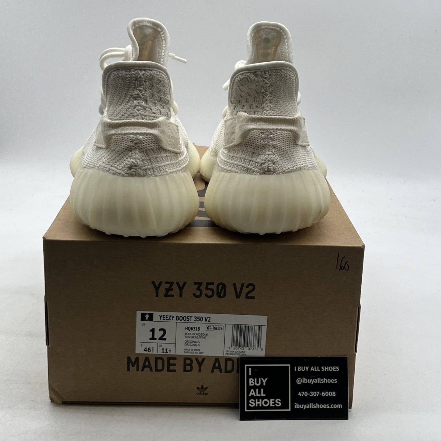 Size 12 - adidas Yeezy Boost 350 V2 Low Bone (HQ6316)