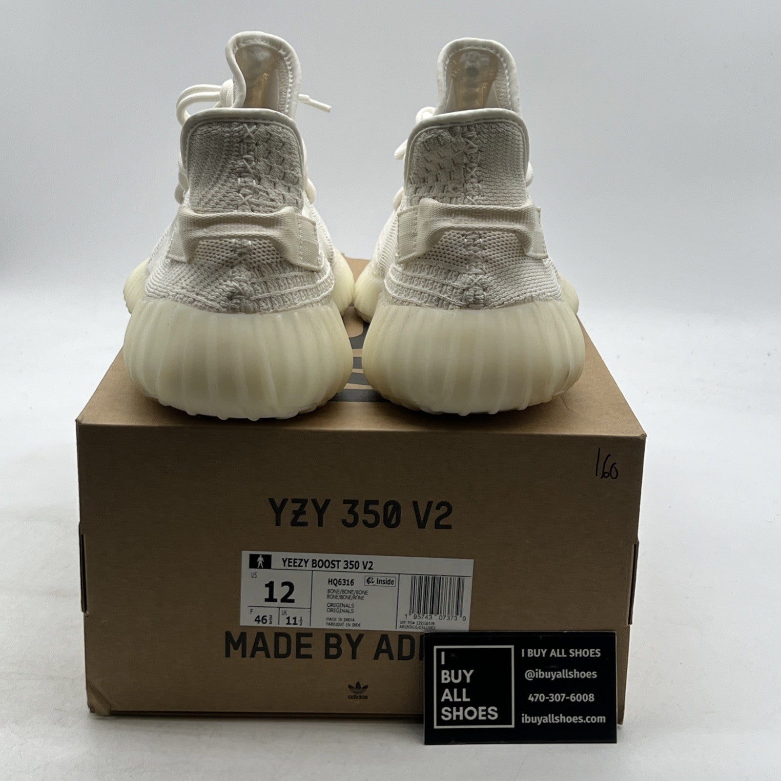 Size 12 - adidas Yeezy Boost 350 V2 Low Bone (HQ6316)