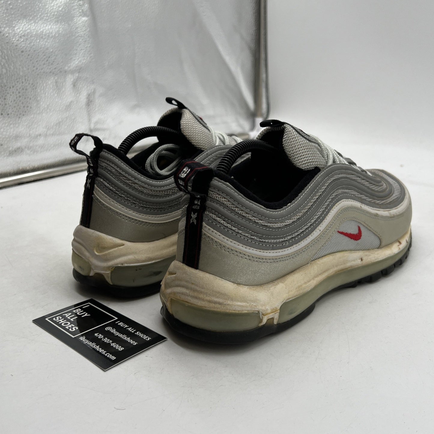 Size 10.5 - Nike Air Max 97 2010 Silver Bullet (312641-061)
