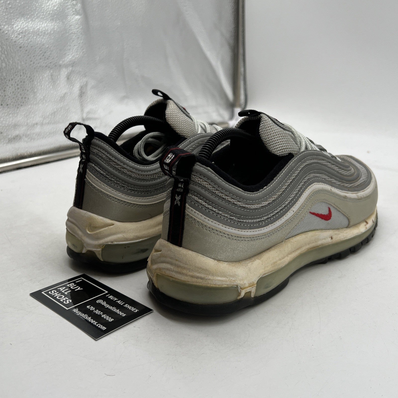 Size 10.5 - Nike Air Max 97 2010 Silver Bullet (312641-061)