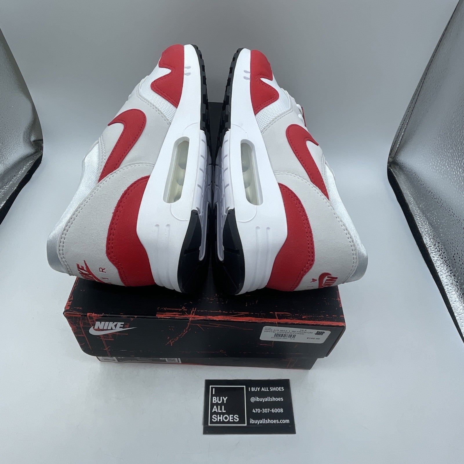 Size 10.5 - Nike Air Max 1 '86 OG Low Big Bubble Red (DQ3989-100)