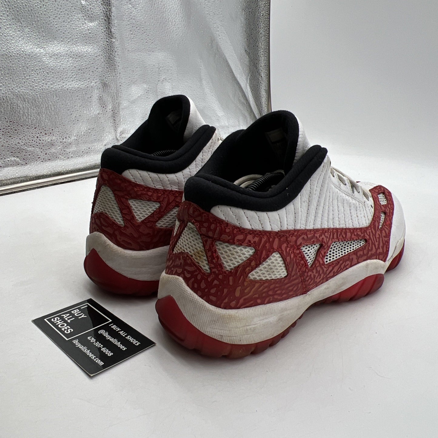 Size 11.5 - Air Jordan 11 Retro IE Low Gym Red (919712-101)