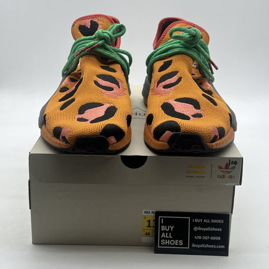 Size 13 - adidas Pharrell x NMD Human Race Animal Print (GZ4439)