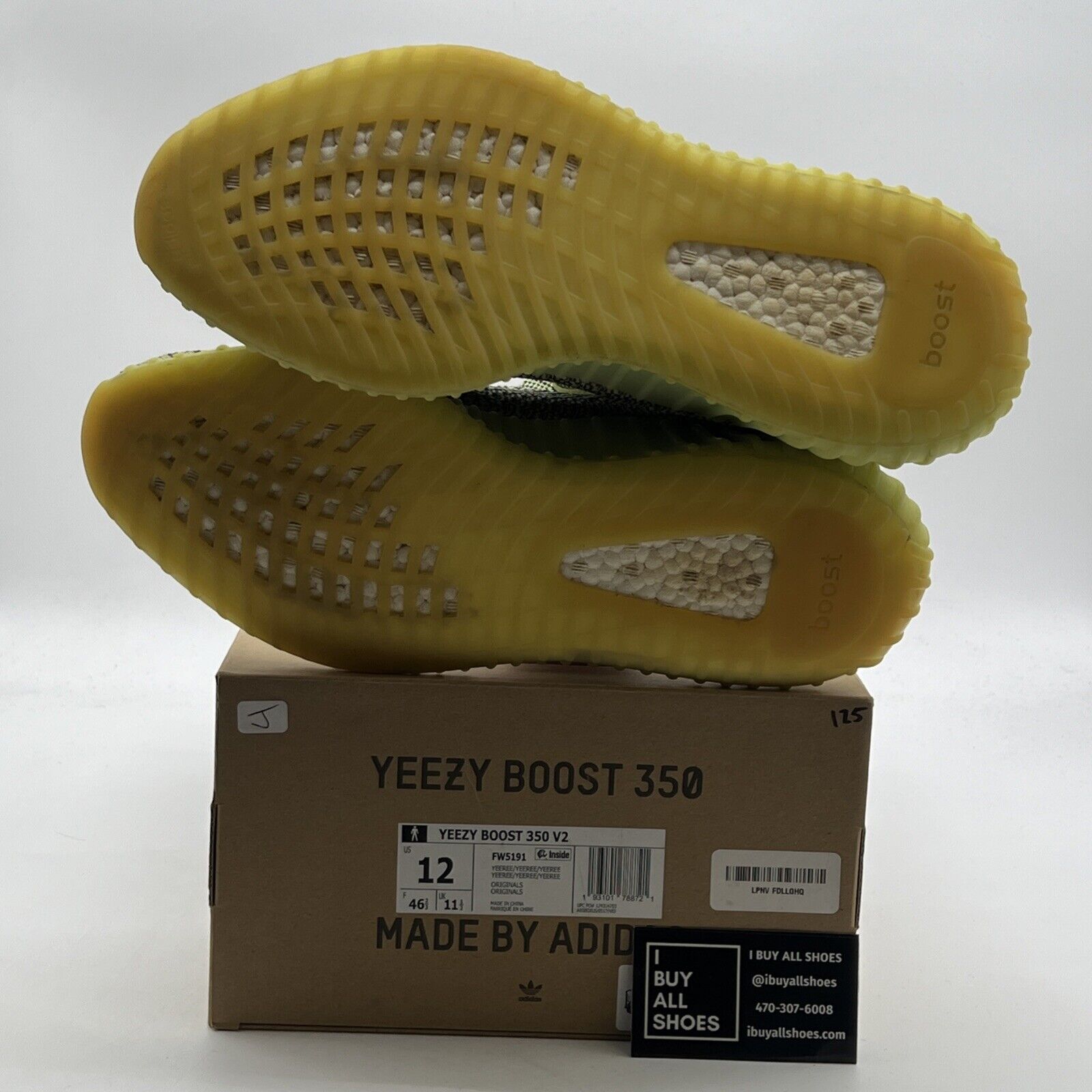 Size 12 - Adidas Yeezy Boost 350 V2 Yeezreel Non-Reflective (FW5191)