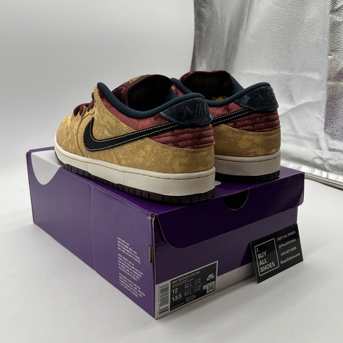 Size 12 - Nike Dunk SB Low City of Cinema (FZ1278-200)
