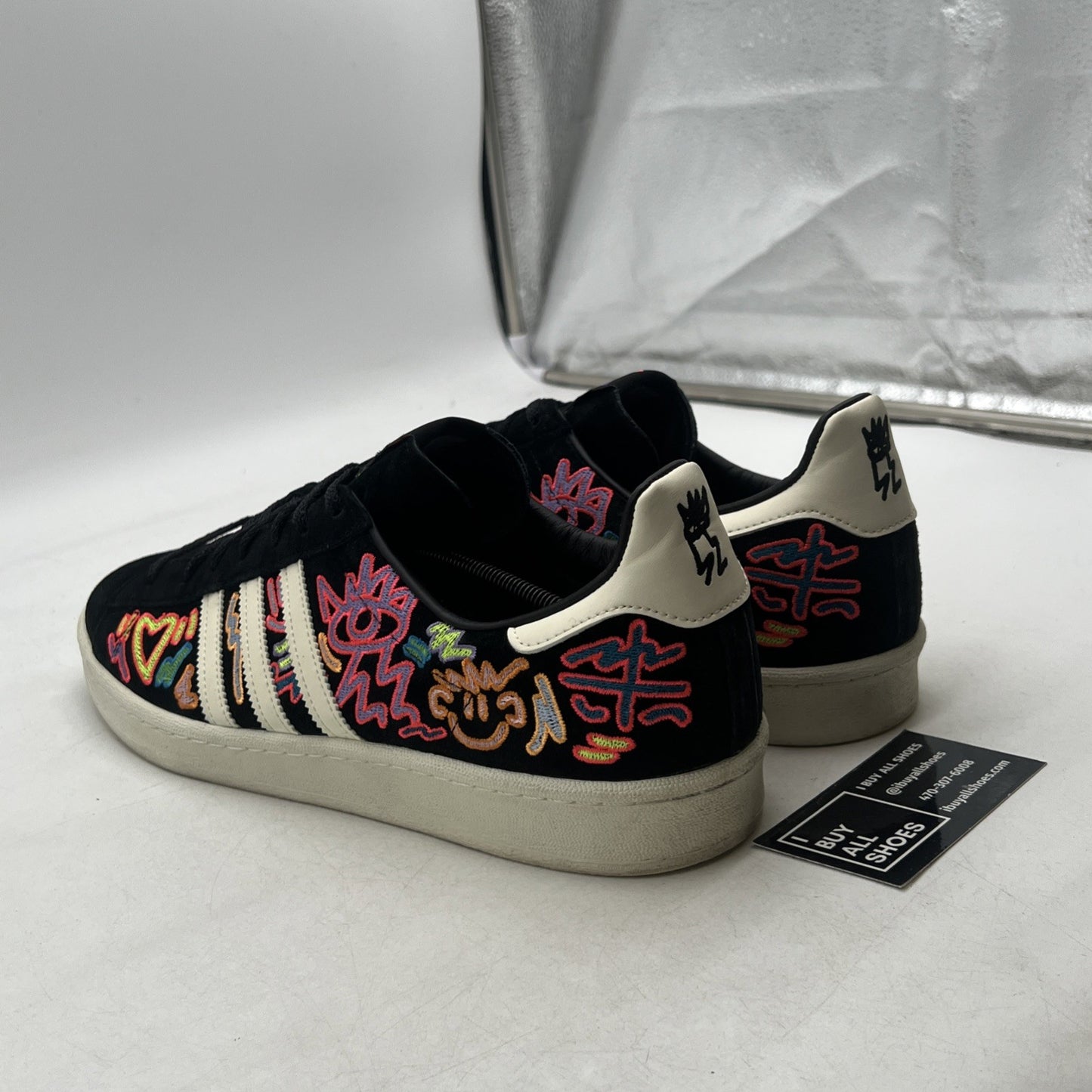 Size 14 - adidas Kris Andrew Small x Campus 80s Pride (GX6390)