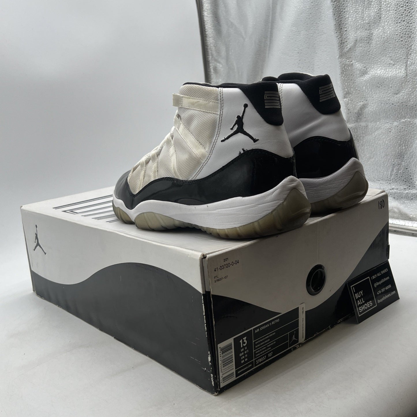 Size 13 - Air Jordan 11 Retro Concord 2011 (378037-107)
