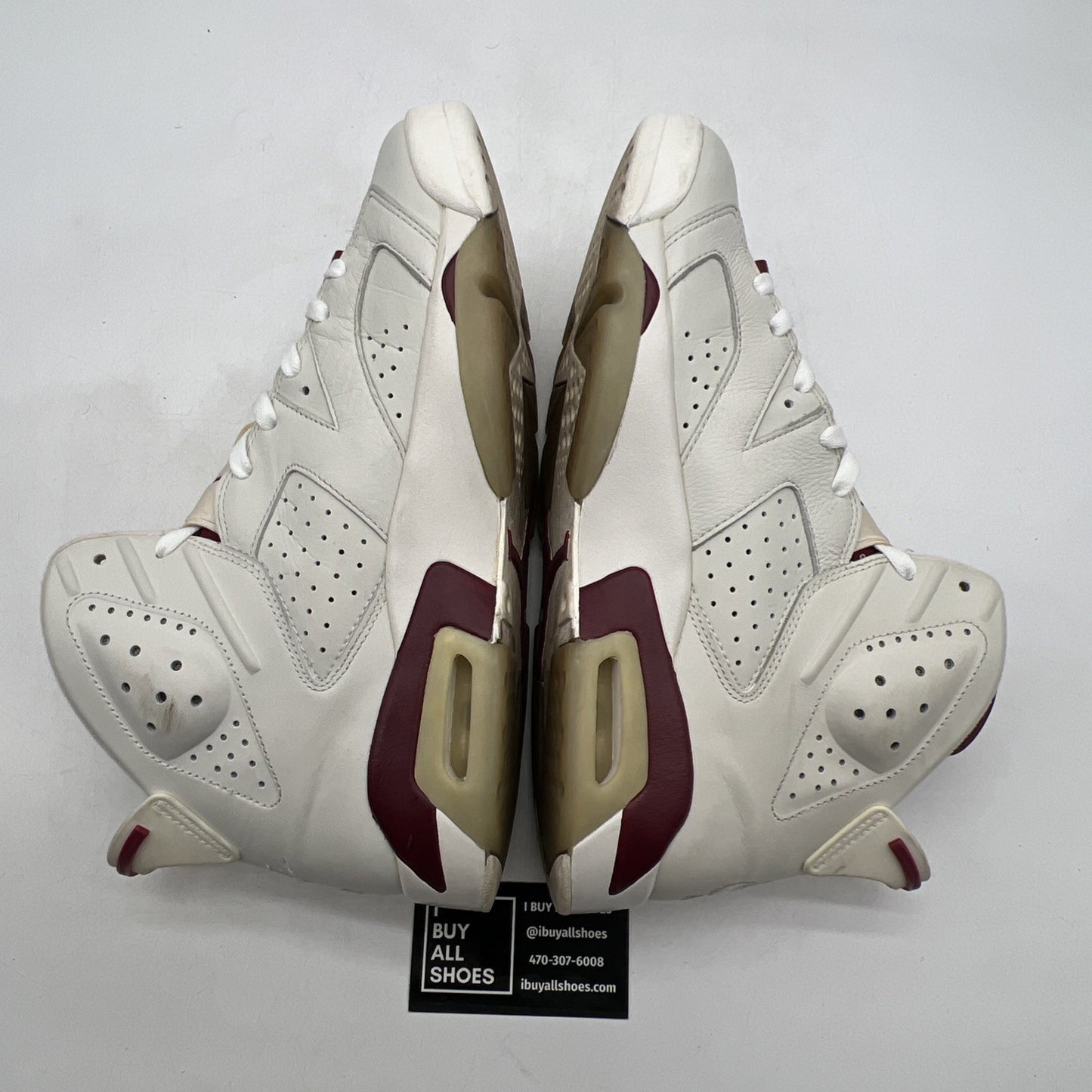 Size 11 - Air Jordan 6 Retro 2015 Maroon (384664-116)