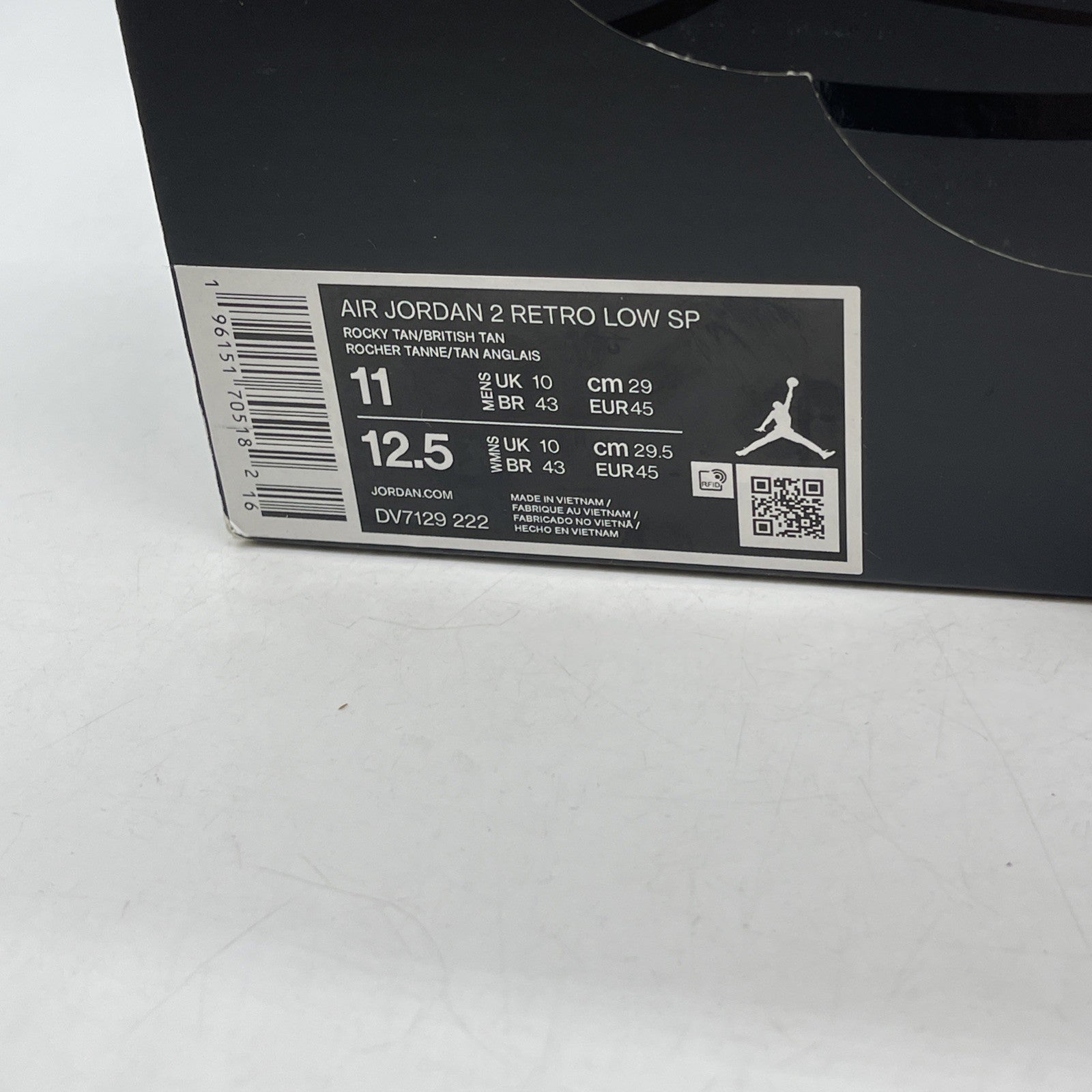 Size 11 - Nike Air Jordan 2 Retro Low Two 18 Brown (DV7129-222)