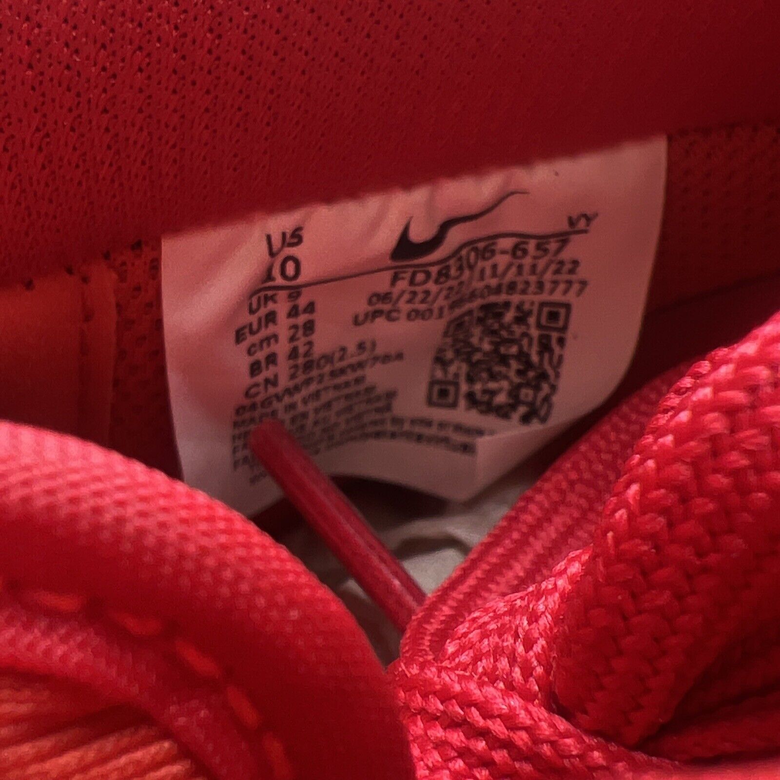 Size 10 - Nike Air Force 1 '07 ATL (FD8306-657)