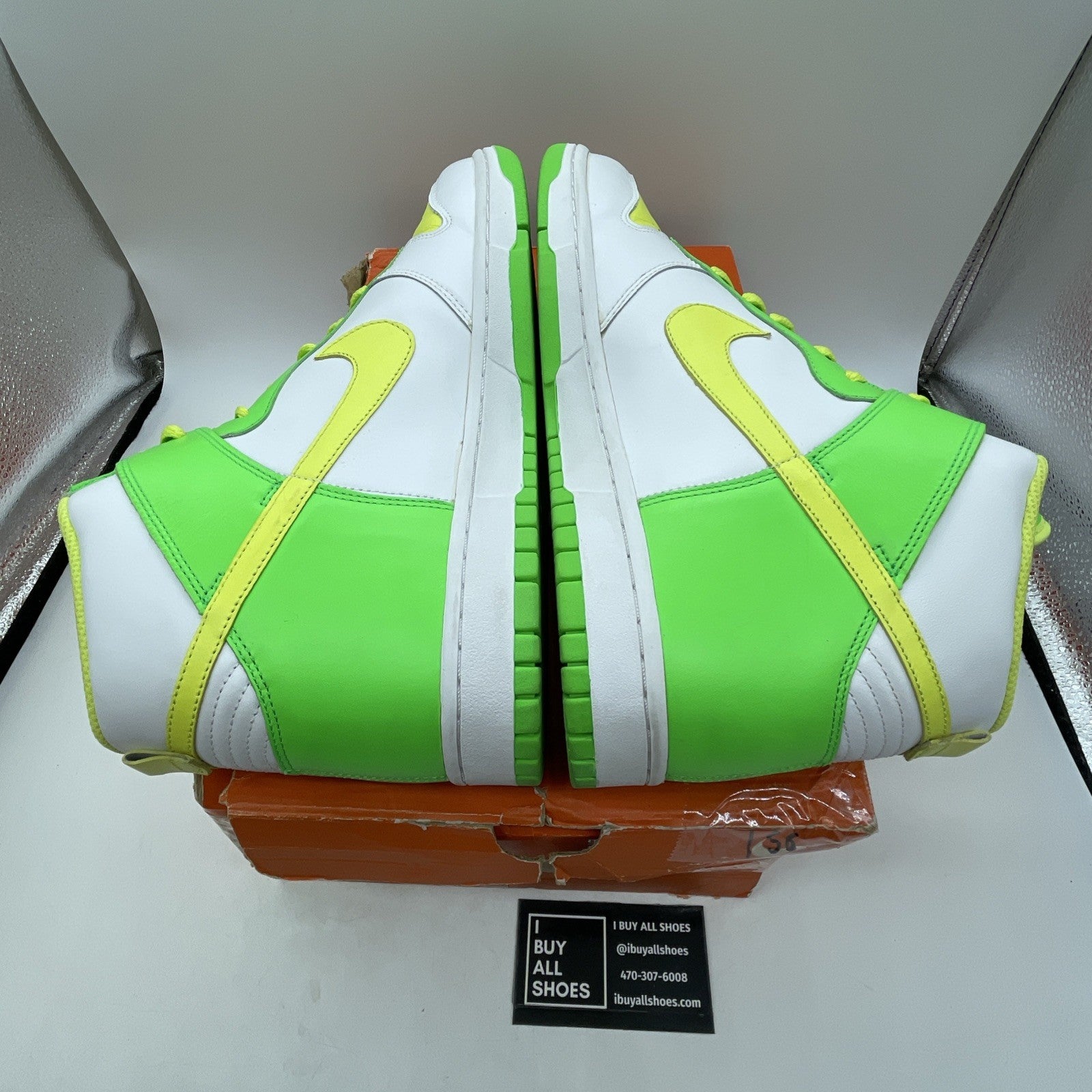 Size 12 - Nike Dunk Premium High White (309432-171)