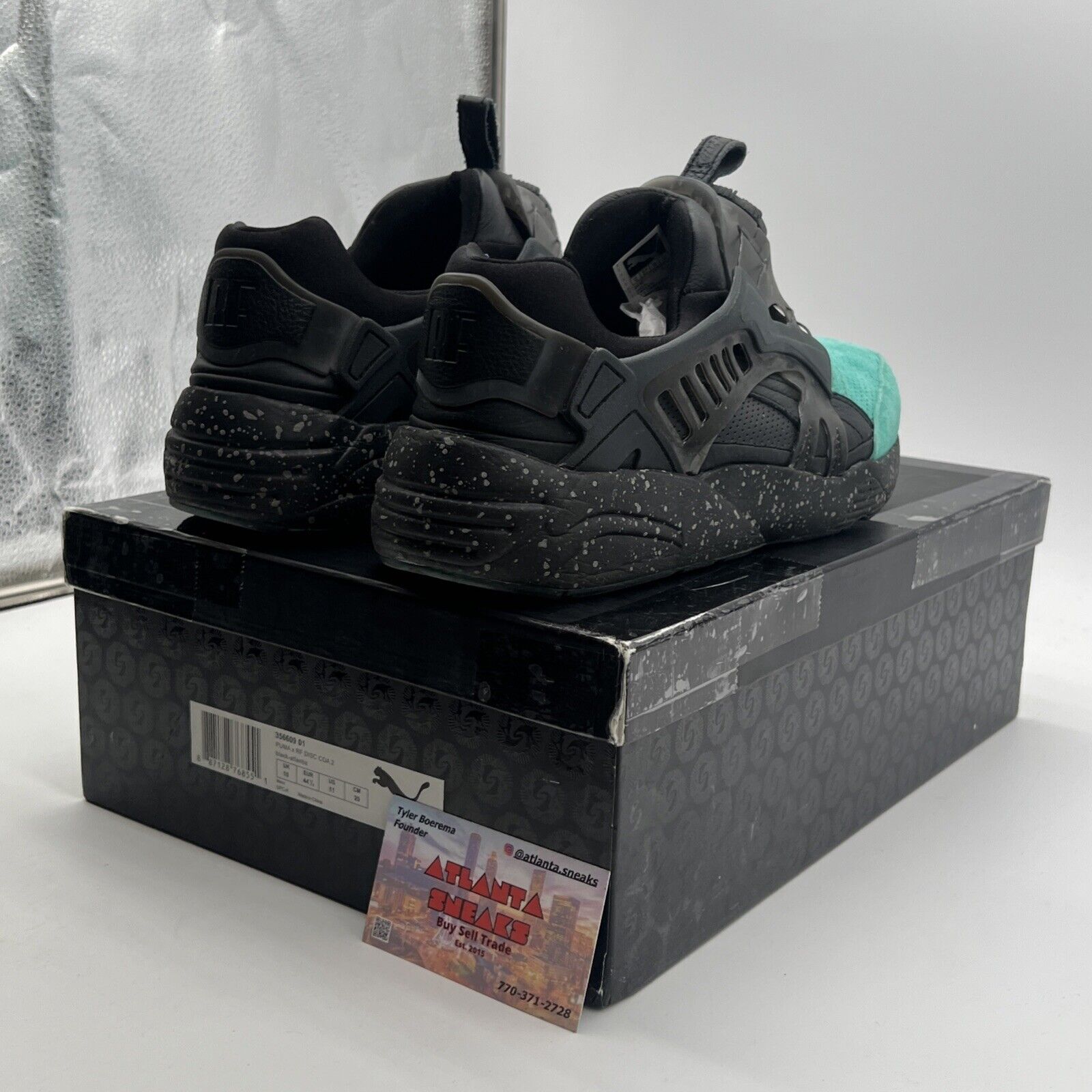 Size 11 - PUMA Ronnie Fieg x Disc Blaze COA Mint (356609-01)