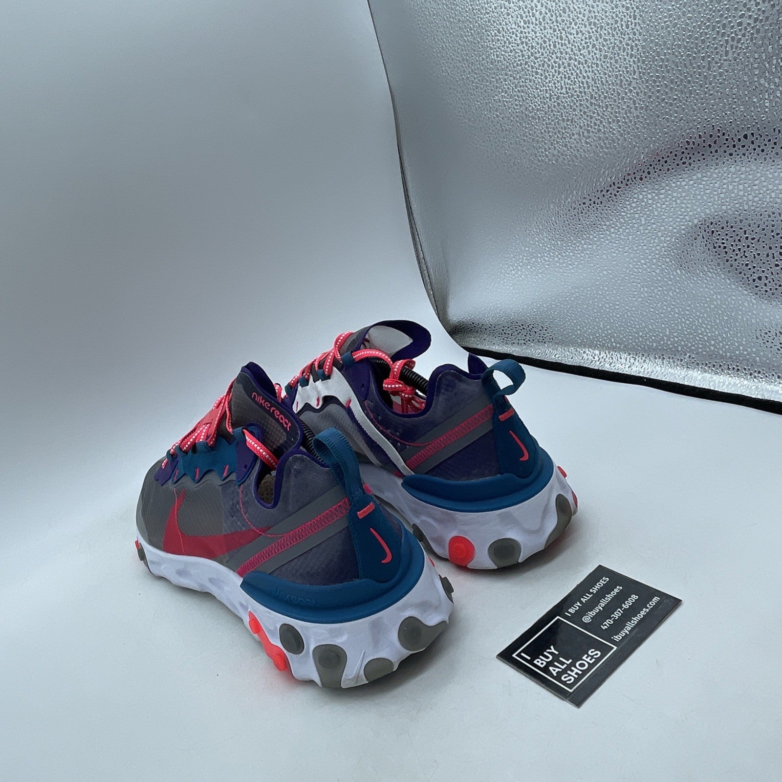 Size 12 - Nike React Element 87 Red Orbit (CJ6897-061)