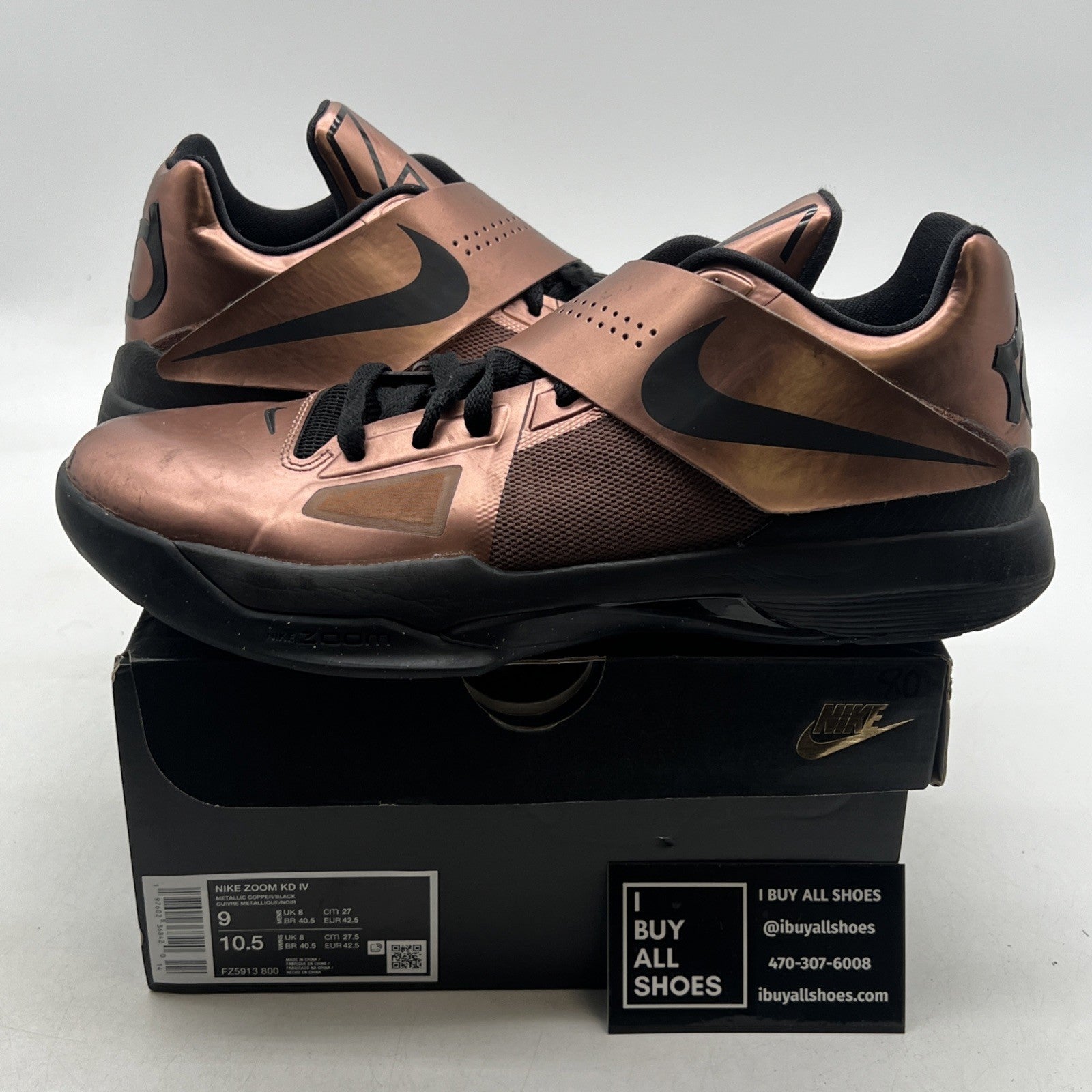 Size 9 - Nike Zoom KD 4 2024 Christmas (FZ5913-800)