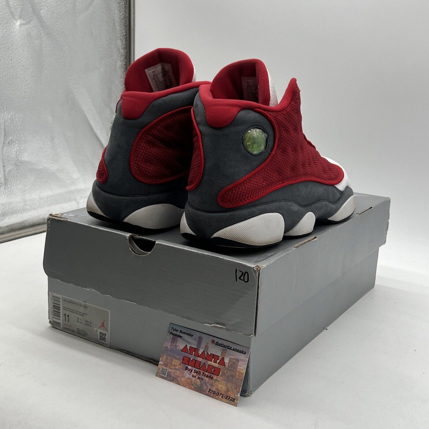 Size 11 - Jordan 13 Red/White Grey Leather Suede (DJ5982-600)